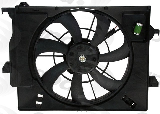 Global Parts Distributors LLC Engine Cooling Fan Assembly  top view frsport 2811730