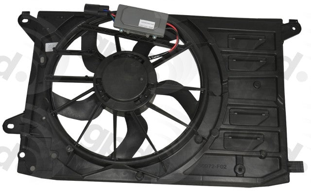 Global Parts Distributors LLC Engine Cooling Fan Assembly  top view frsport 2811871