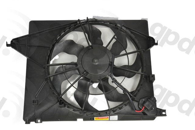 Global Parts Distributors LLC Engine Cooling Fan Assembly  top view frsport 2811879