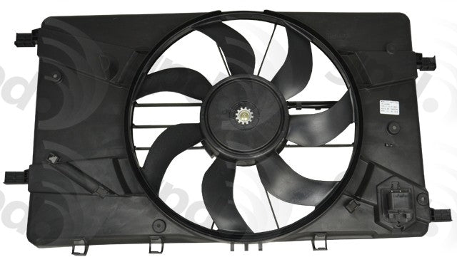 Global Parts Distributors LLC Engine Cooling Fan Assembly  top view frsport 2811883