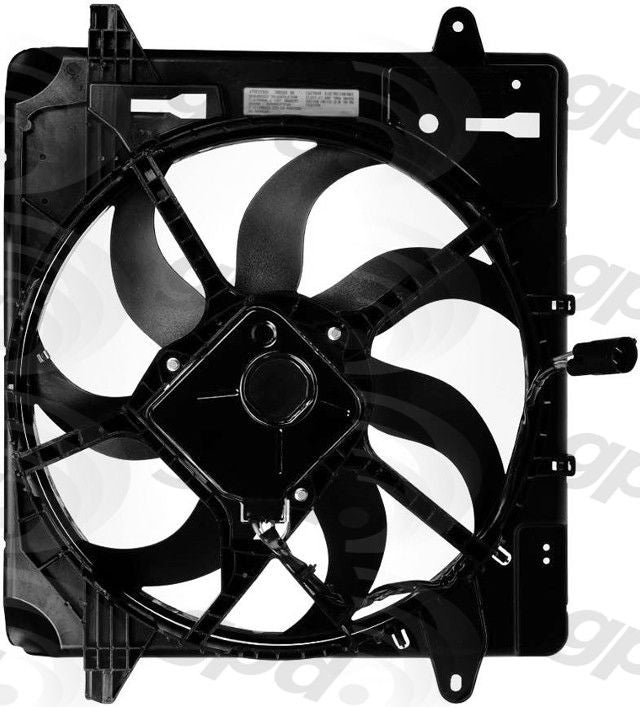 Global Parts Distributors LLC Engine Cooling Fan Assembly  top view frsport 2811980