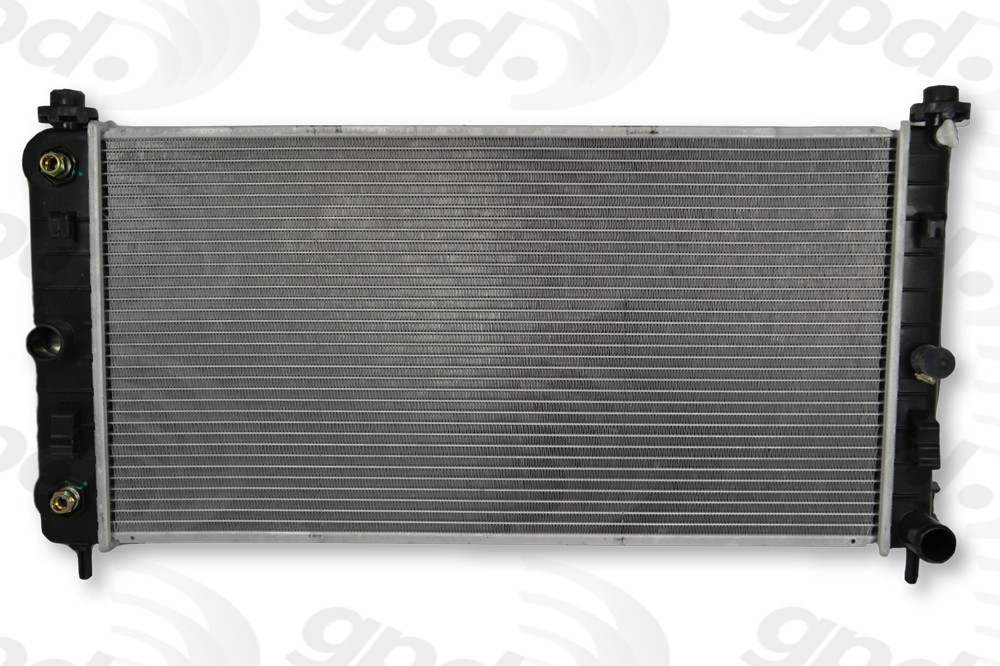 Global Parts Distributors LLC Radiator  top view frsport 2972C