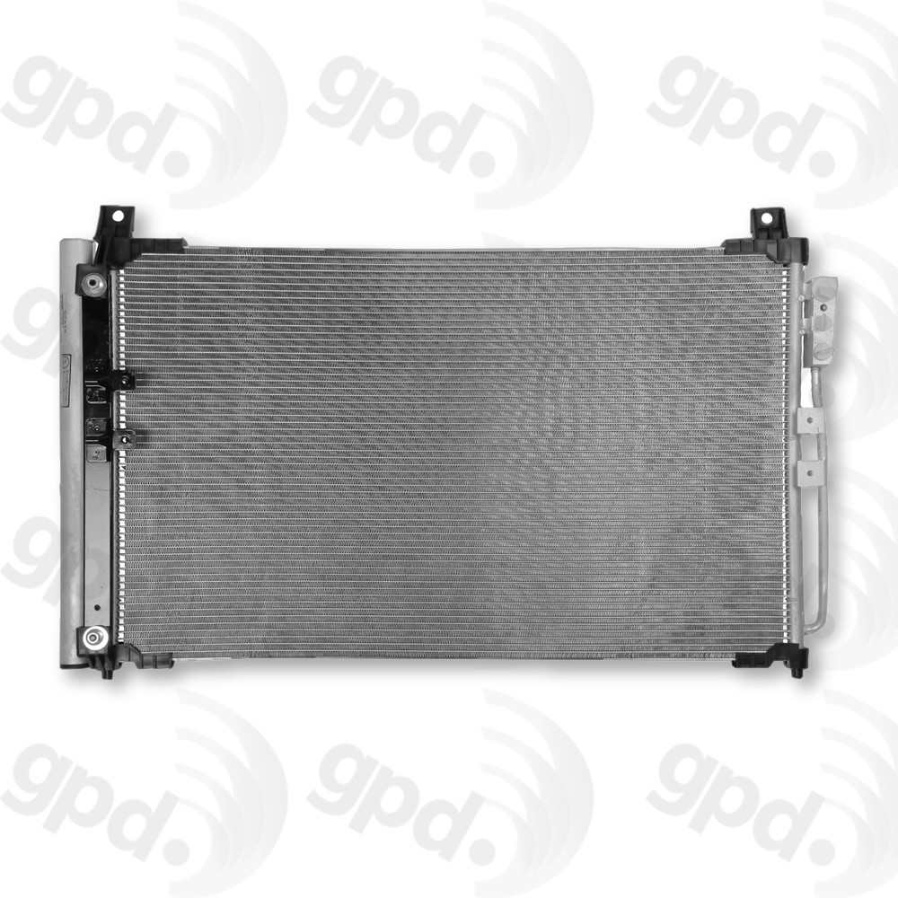 Global Parts Distributors LLC A/C Condenser  top view frsport 30053C