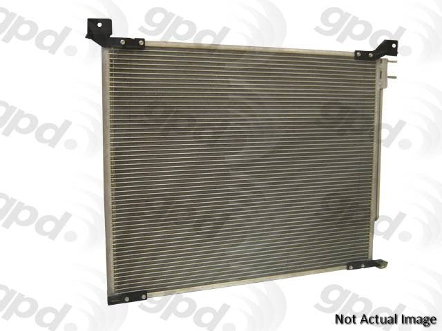 Global Parts Distributors LLC A/C Condenser  top view frsport 3287C