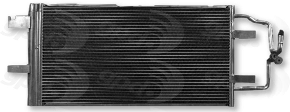 Global Parts Distributors LLC A/C Condenser  top view frsport 3474C