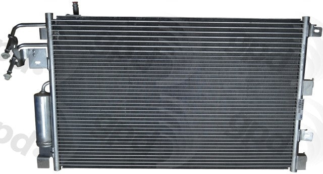 Global Parts Distributors LLC A/C Condenser  top view frsport 3672C