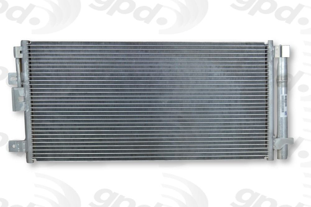 Global Parts Distributors LLC A/C Condenser  top view frsport 3987C