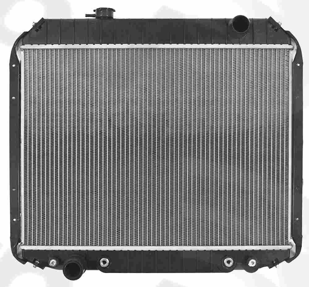 Global Parts Distributors LLC Radiator  top view frsport 433C