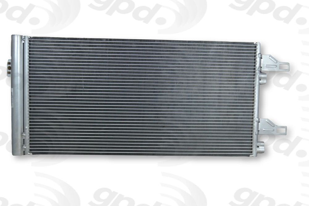 Global Parts Distributors LLC A/C Condenser  top view frsport 4614C