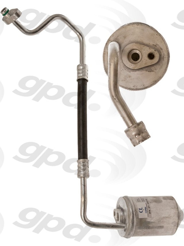 Global Parts Distributors LLC A/C Accumulator with Hose Assembly  top view frsport 4811689