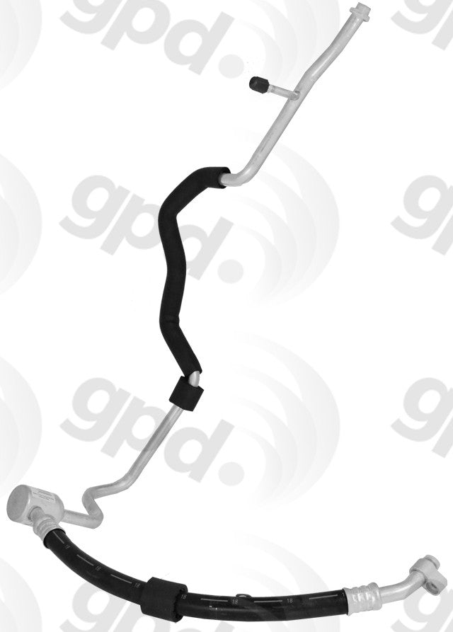 Global Parts Distributors LLC A/C Refrigerant Suction Hose  top view frsport 4812201