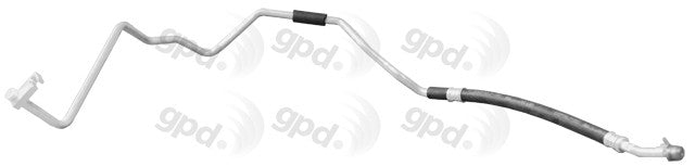 Global Parts Distributors LLC A/C Refrigerant Suction Hose  top view frsport 4812287