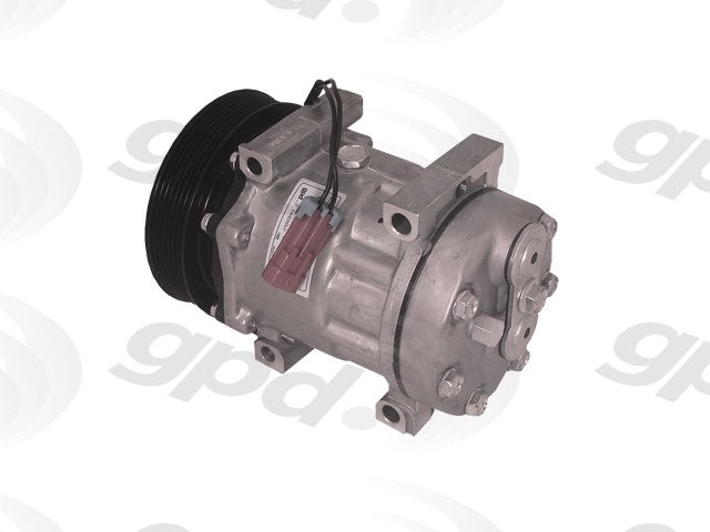 Global Parts Distributors LLC A/C Compressor  top view frsport 6511256