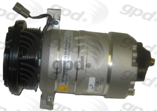 Global Parts Distributors LLC A/C Compressor  top view frsport 6511329