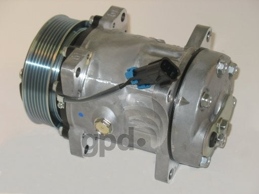 Global Parts Distributors LLC A/C Compressor  top view frsport 6511331