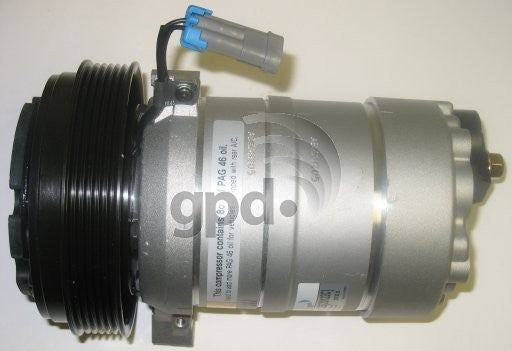 Global Parts Distributors LLC A/C Compressor  top view frsport 6511335