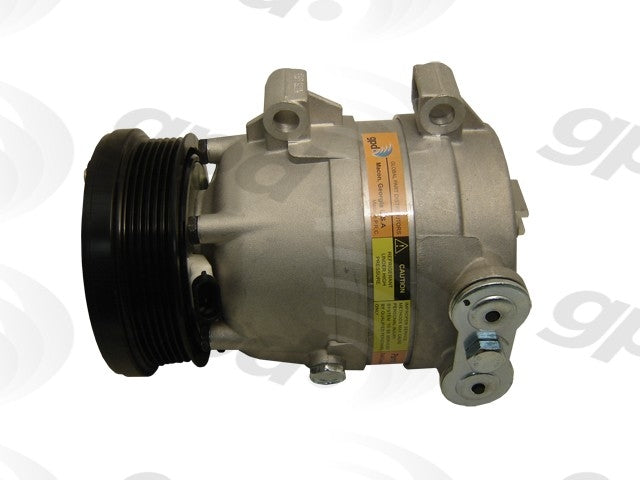 Global Parts Distributors LLC A/C Compressor  top view frsport 6511406