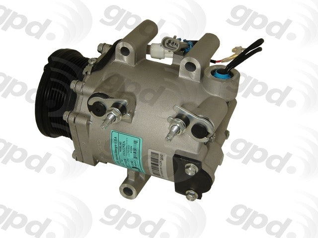 Global Parts Distributors LLC A/C Compressor  top view frsport 6511409