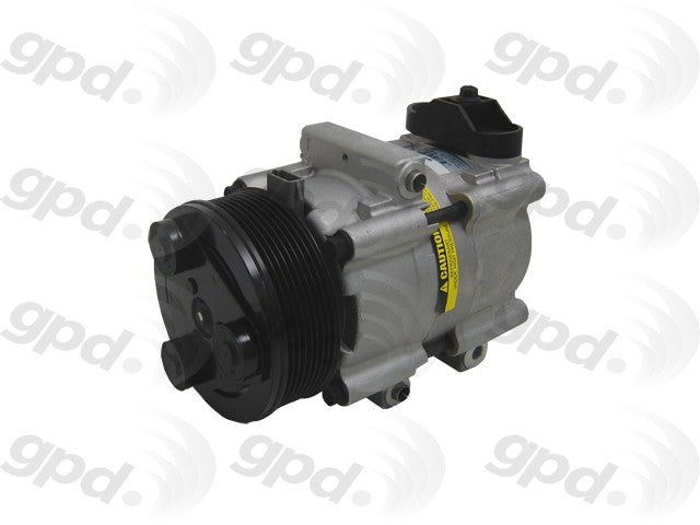 Global Parts Distributors LLC A/C Compressor  top view frsport 6511458