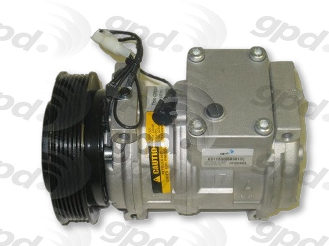 Global Parts Distributors LLC A/C Compressor  top view frsport 6511530