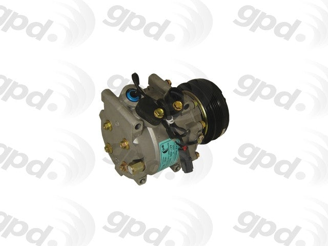 Global Parts Distributors LLC A/C Compressor  top view frsport 6511559