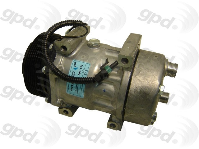 Global Parts Distributors LLC A/C Compressor  top view frsport 6511609