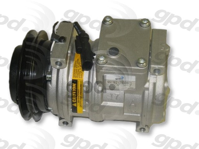 Global Parts Distributors LLC A/C Compressor  top view frsport 6511621