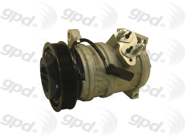 Global Parts Distributors LLC A/C Compressor  top view frsport 6511634