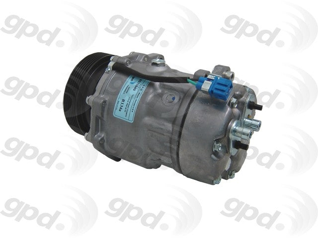 Global Parts Distributors LLC A/C Compressor  top view frsport 6511640