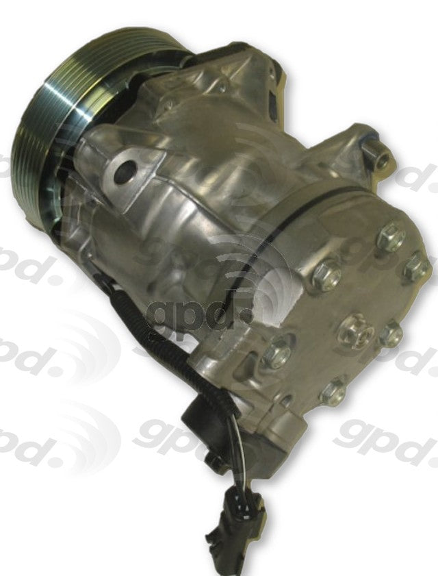 Global Parts Distributors LLC A/C Compressor  top view frsport 6511644