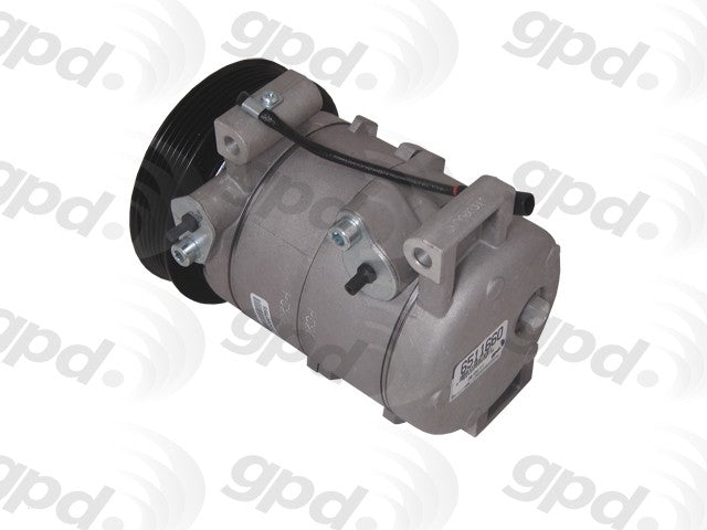 Global Parts Distributors LLC A/C Compressor  top view frsport 6511660