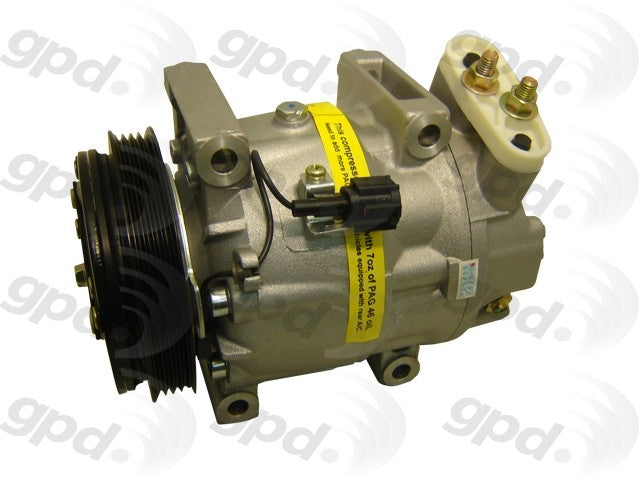 Global Parts Distributors LLC A/C Compressor  top view frsport 6511719