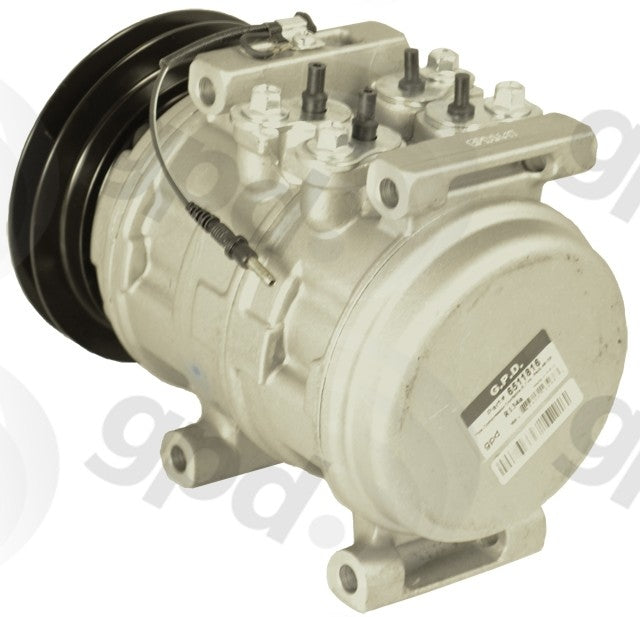 Global Parts Distributors LLC A/C Compressor  top view frsport 6511816