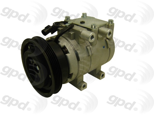 Global Parts Distributors LLC A/C Compressor  top view frsport 6512201