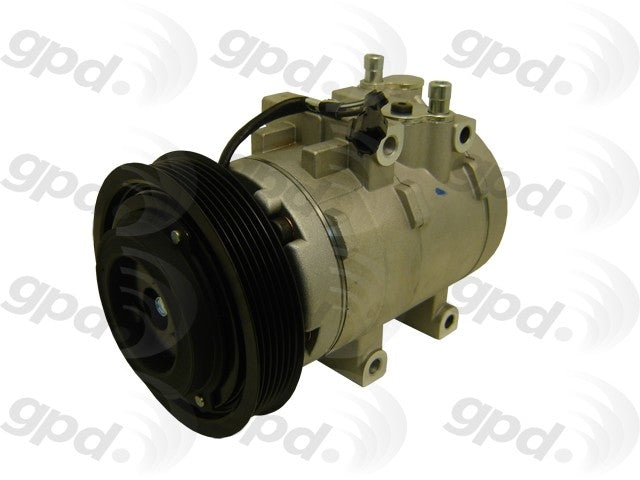 Global Parts Distributors LLC A/C Compressor  top view frsport 6512202