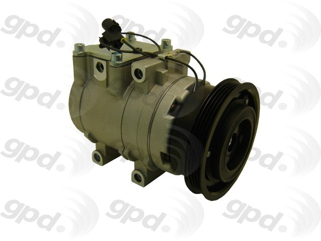 Global Parts Distributors LLC A/C Compressor  top view frsport 6512205