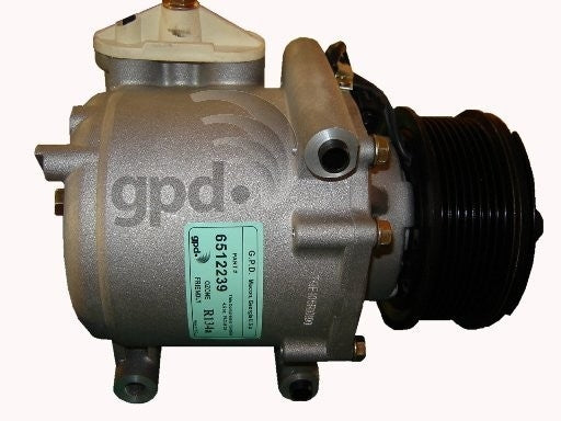 Global Parts Distributors LLC A/C Compressor  top view frsport 6512239