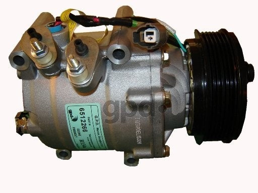 Global Parts Distributors LLC A/C Compressor  top view frsport 6512266