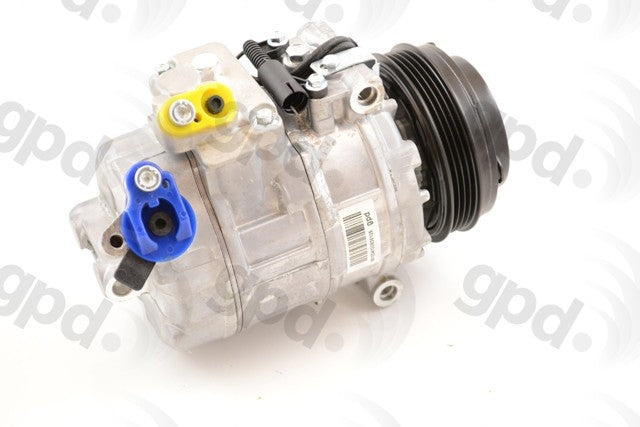 Global Parts Distributors LLC A/C Compressor  top view frsport 6512341