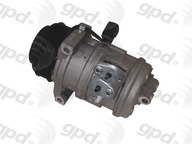 Global Parts Distributors LLC A/C Compressor  top view frsport 6512537