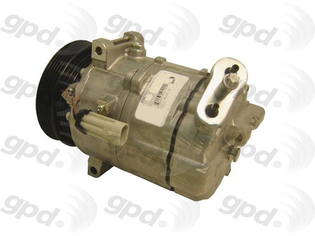 Global Parts Distributors LLC A/C Compressor  top view frsport 6512604