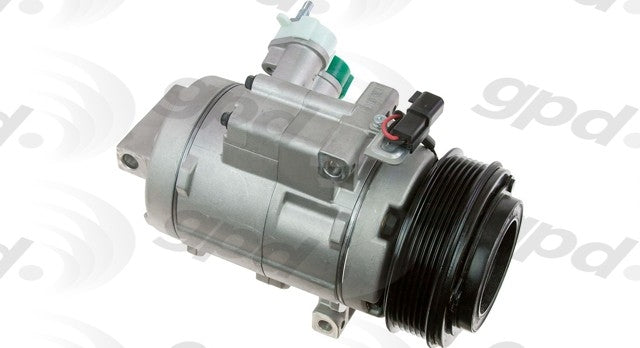 Global Parts Distributors LLC A/C Compressor  top view frsport 6512718