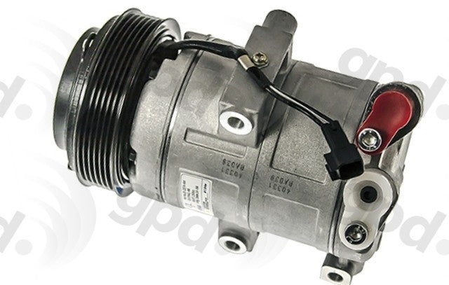 Global Parts Distributors LLC A/C Compressor  top view frsport 6512785