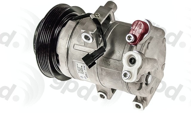 Global Parts Distributors LLC A/C Compressor  top view frsport 6512840