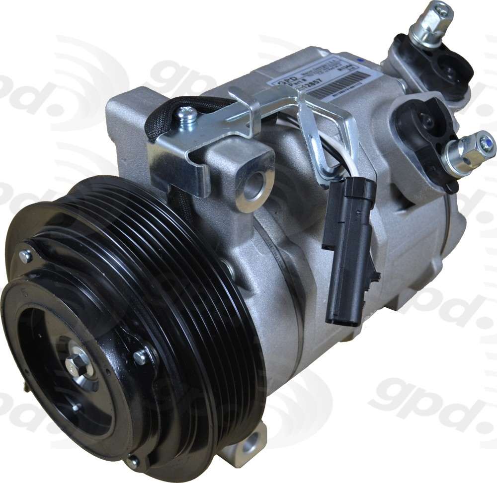 Global Parts Distributors LLC A/C Compressor  top view frsport 6512857