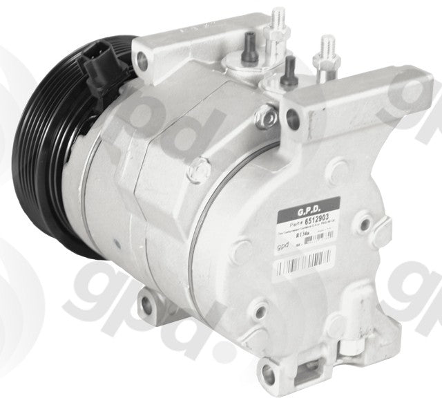 Global Parts Distributors LLC A/C Compressor  top view frsport 6512903