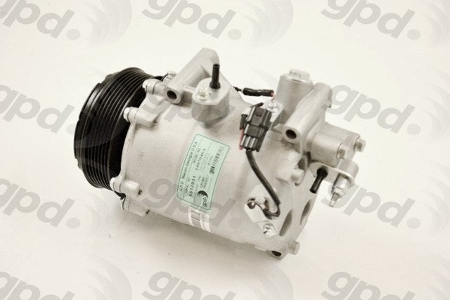 Global Parts Distributors LLC A/C Compressor  top view frsport 6512931