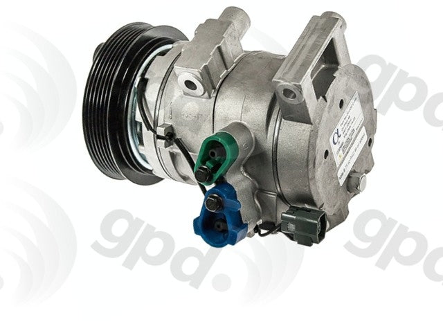 Global Parts Distributors LLC A/C Compressor  top view frsport 6512964