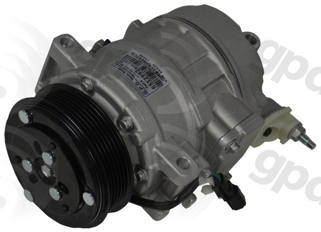 Global Parts Distributors LLC A/C Compressor  top view frsport 6512992