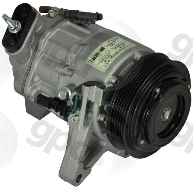 Global Parts Distributors LLC A/C Compressor  top view frsport 6513006